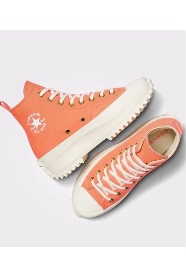 Run Star Hike Platform Kadın Sneaker Ayakkabı Turuncu - 39