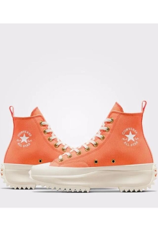Run Star Hike Platform Kadın Sneaker Ayakkabı Turuncu - 39