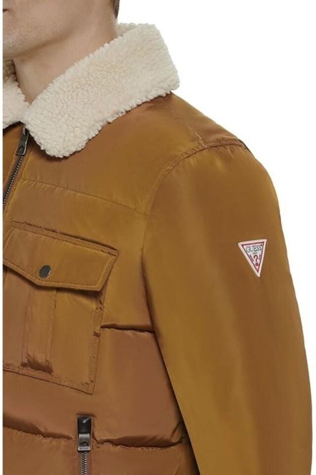 Sherpa Puffer Jacket