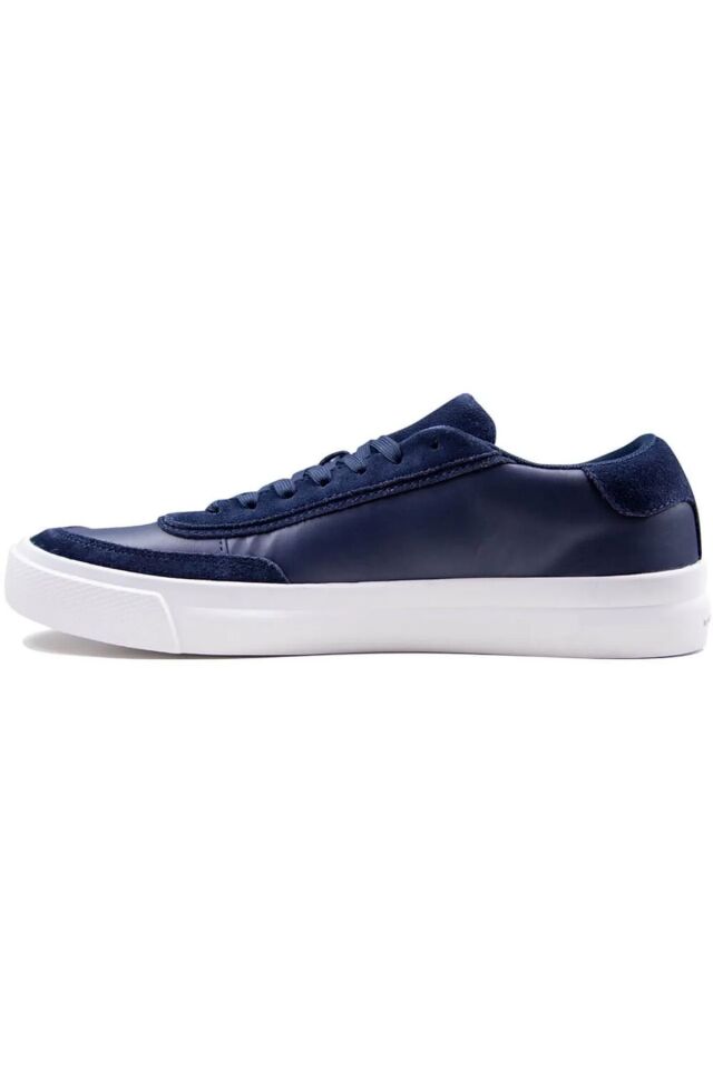 Mens Leather Cupsole Trainer Sneaker