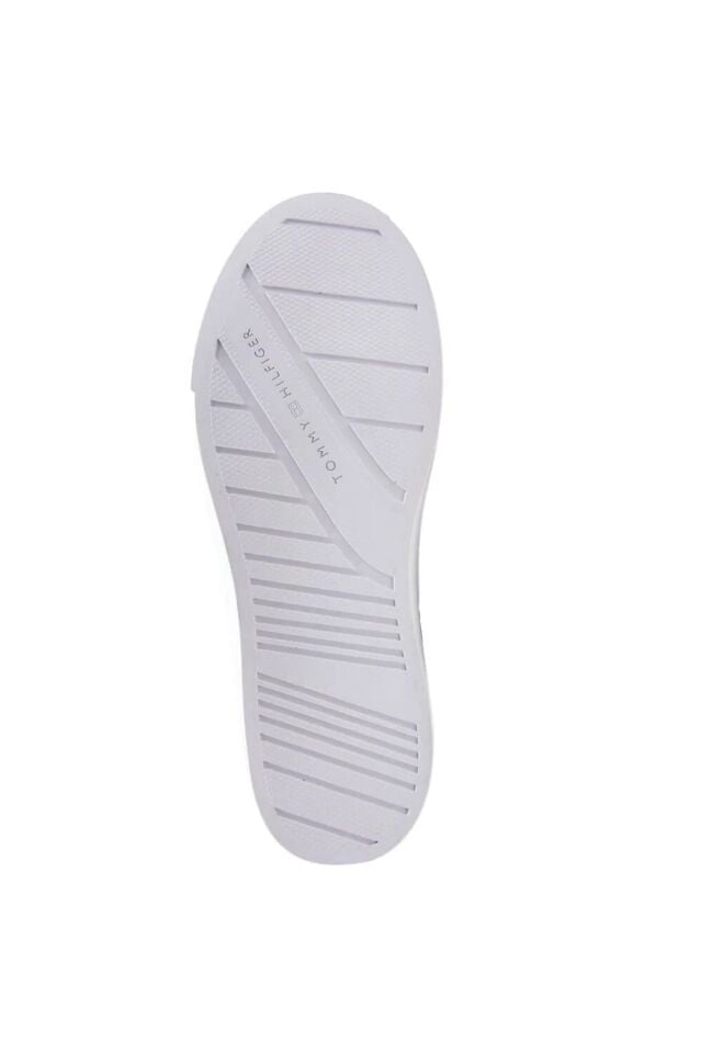 Mens Leather Cupsole Trainer Sneaker