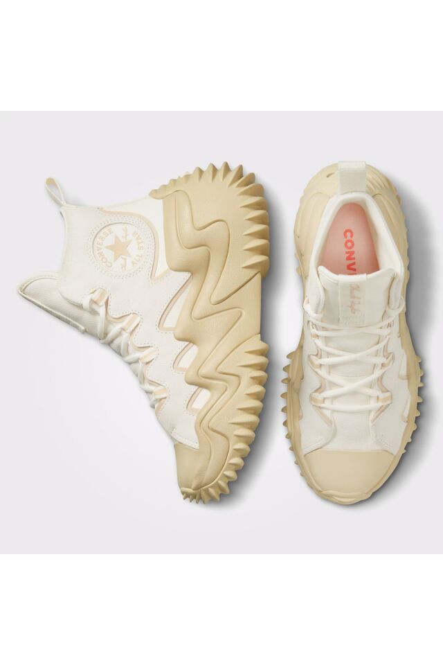 Run Star Motion Cx Platform Summer Utility Kadın Krem Sneaker