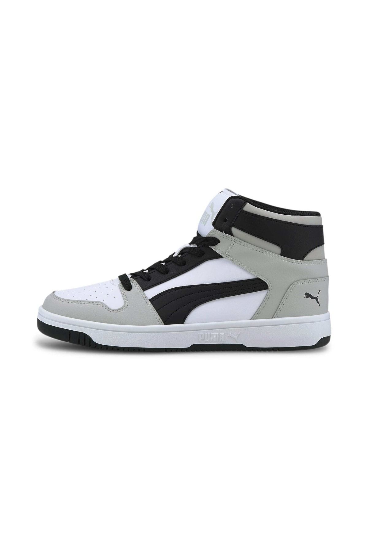 REBOUND LAYUP SL Beyaz Erkek Sneaker Ayakkabı 101119238 Puma White-Puma Black-Gray - 43