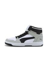 REBOUND LAYUP SL Beyaz Erkek Sneaker Ayakkabı 101119238 Puma White-Puma Black-Gray - 43