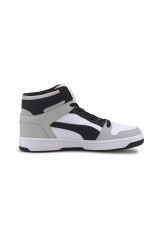 REBOUND LAYUP SL Beyaz Erkek Sneaker Ayakkabı 101119238 Puma White-Puma Black-Gray - 43