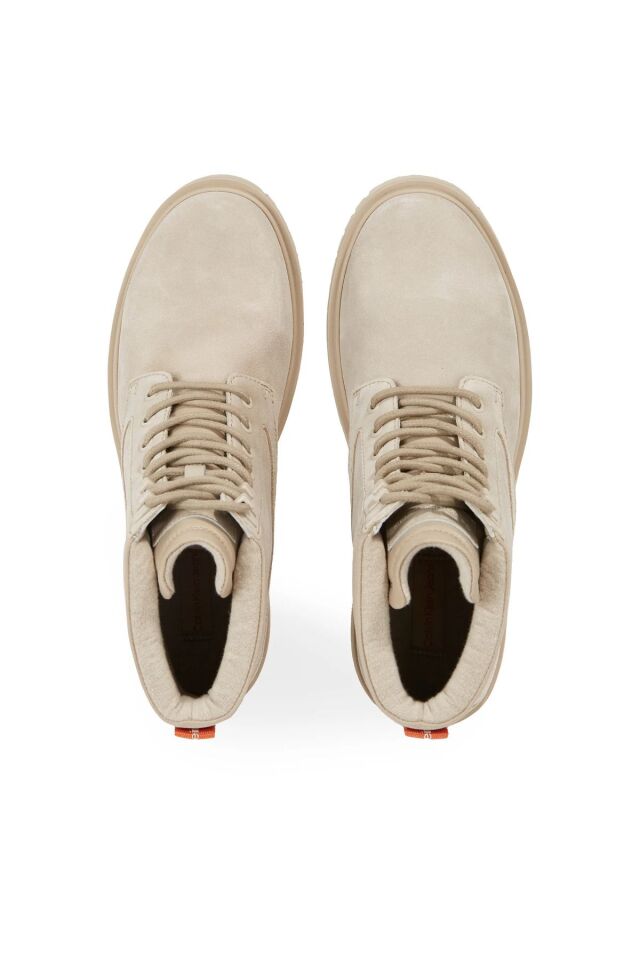 Eva Mid Laceup Boot Suede Erkek  Bot Krem - 41