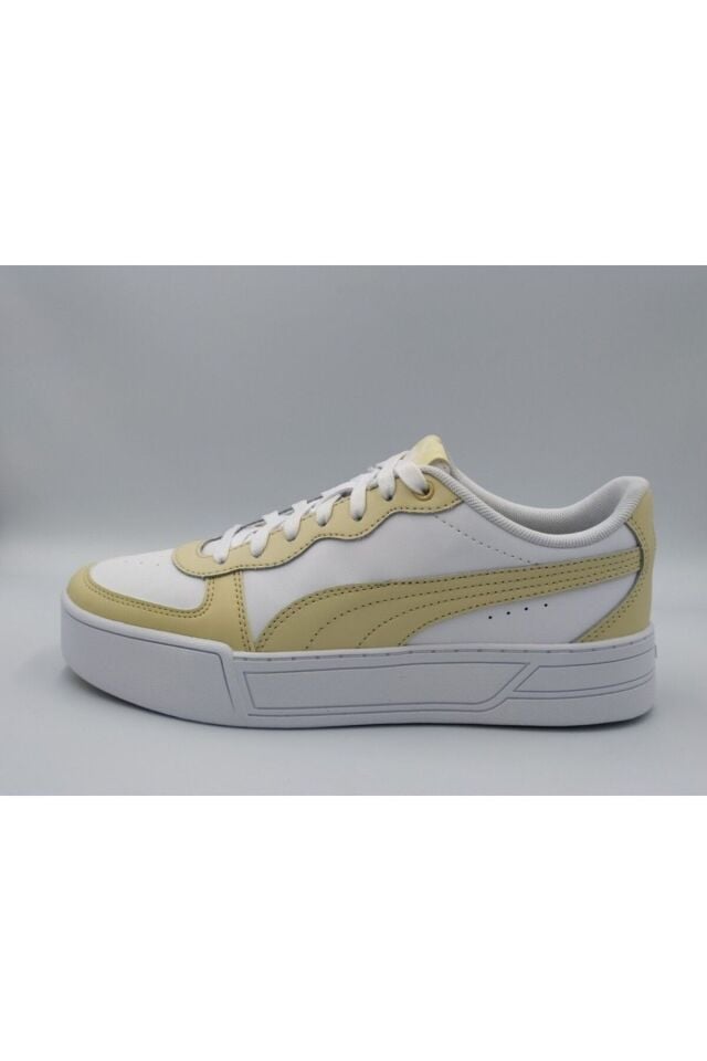 Skye White-Creme Kadın Sneaker Ayakkabı 374764-19