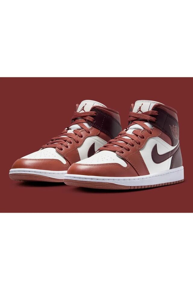 Jordan Air 1 Mid Bordo - 40