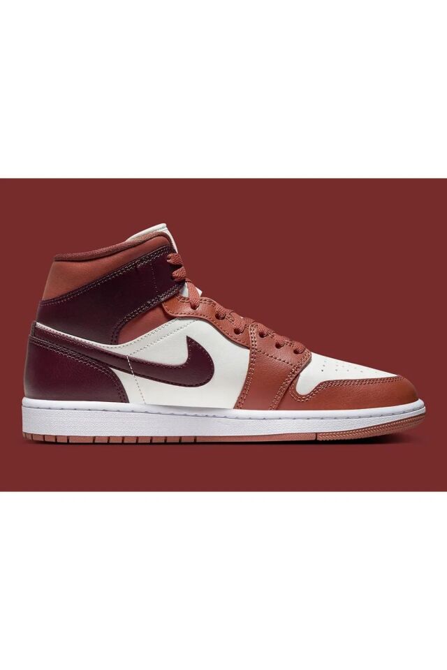 Jordan Air 1 Mid Bordo - 40,5