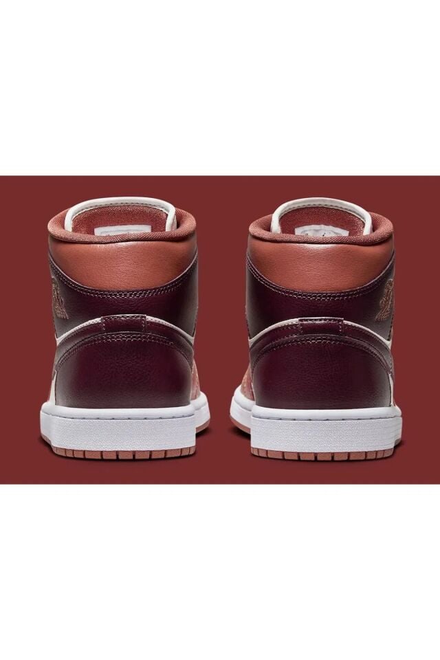 Jordan Air 1 Mid Bordo - 40,5