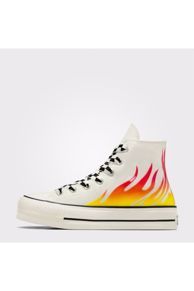 Chuck Taylor All Star Lift Kadın Bej Platform Sneaker