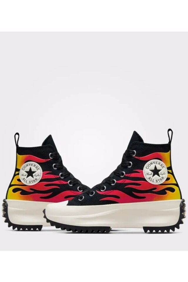 Run Star Hike Platform Kadın Sneaker Ayakkabı siyah - 37,5