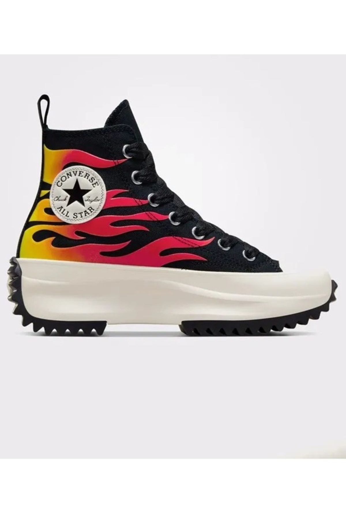 Run Star Hike Platform Kadın Sneaker Ayakkabı siyah - 37,5