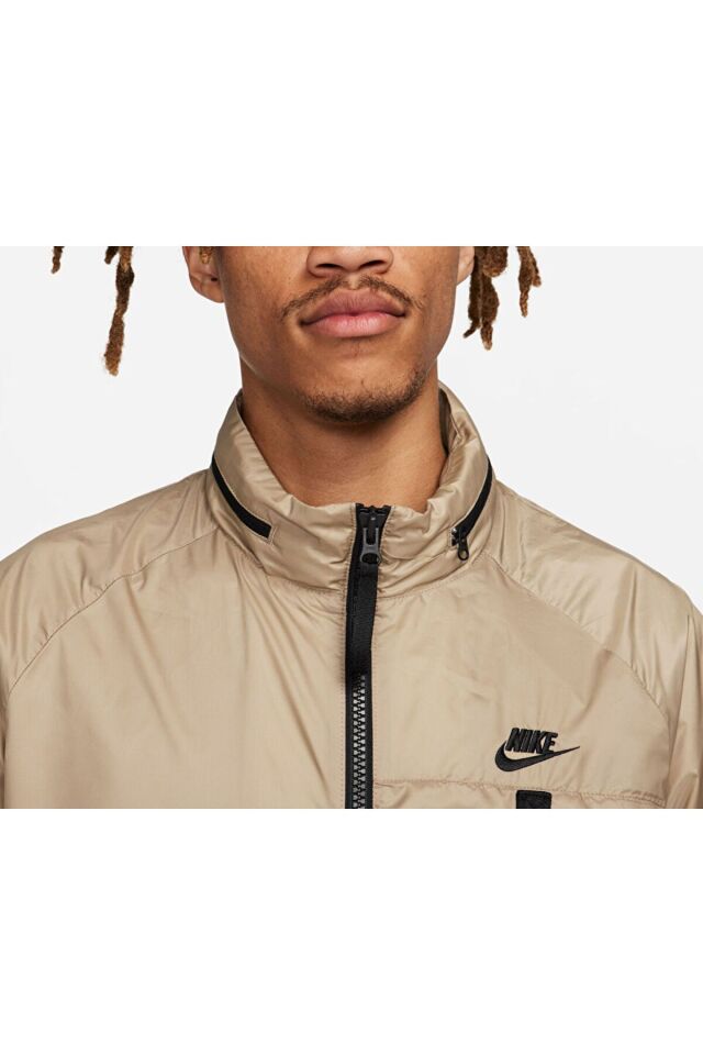 Erkek Rüzgarlık Ceket M Nk Tch Wvn N24 Lnd Pkbl Jkt FB7903-247 Kahverengi Kahverengi - S