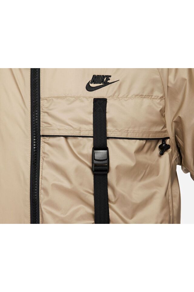 Erkek Rüzgarlık Ceket M Nk Tch Wvn N24 Lnd Pkbl Jkt FB7903-247 Kahverengi Kahverengi - S