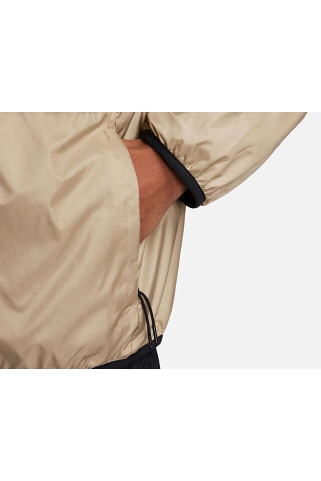 Erkek Rüzgarlık Ceket M Nk Tch Wvn N24 Lnd Pkbl Jkt FB7903-247 Kahverengi Kahverengi - S