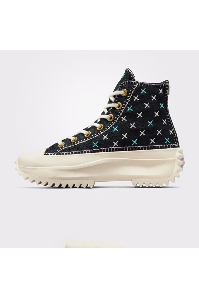 Run Star Hike Unisex Siyah Platform Sneaker Siyah - 39