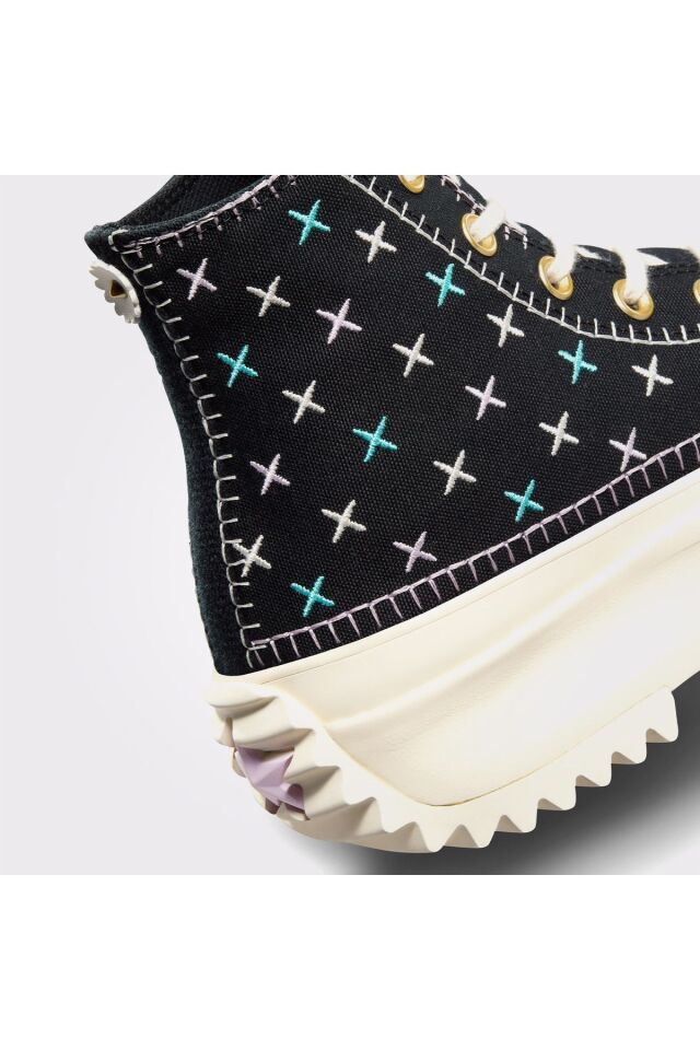 Run Star Hike Unisex Siyah Platform Sneaker Siyah - 39