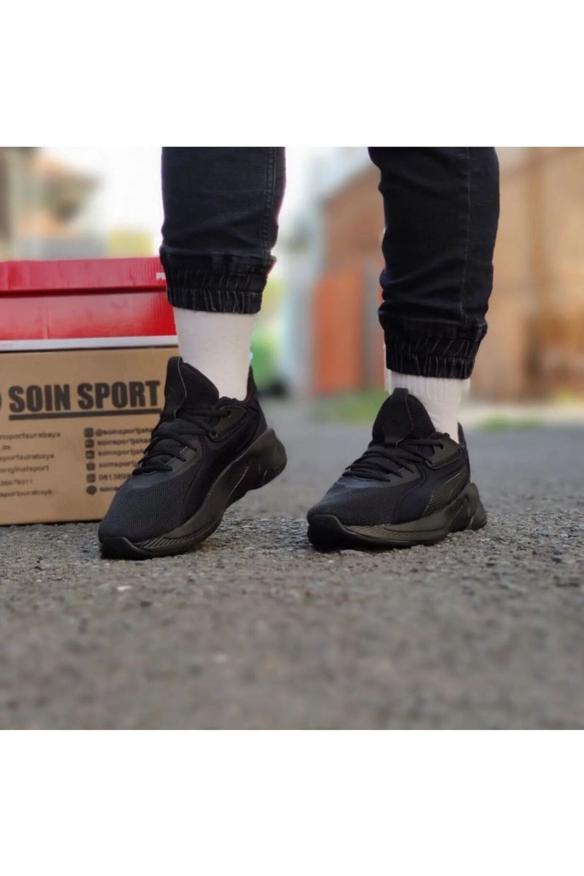 SOFTRIDE PREMIER Erkek Koşu Ayakkabısı siyah - 42