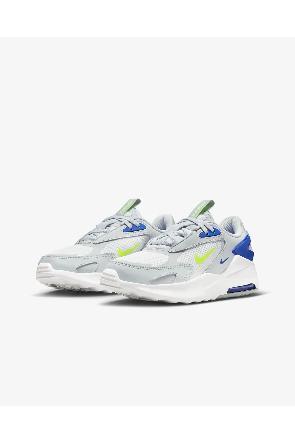 Air Max Bolt Pure Platinum Royal Volt White Sneaker Beyaz Günlük Spor Ayakkabı