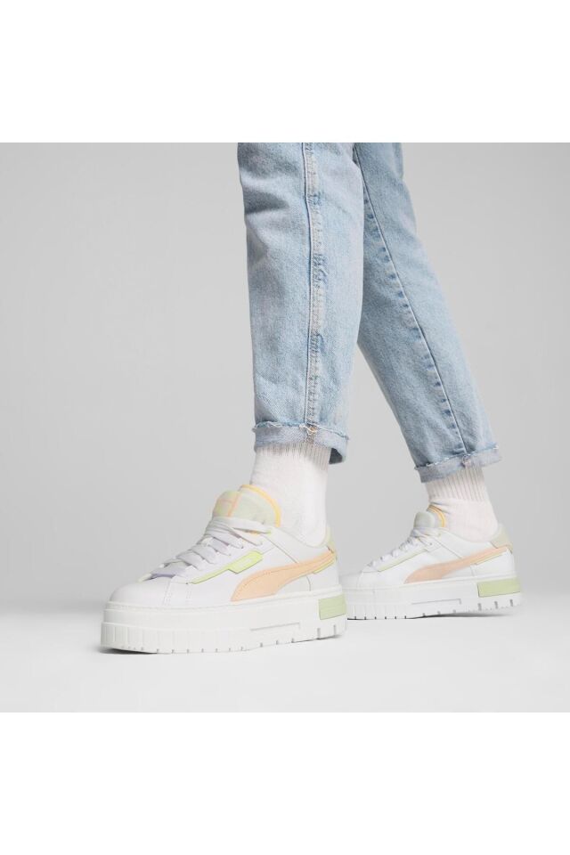 Mayze Crashed Wns Kadın Sneaker Beyaz - 40