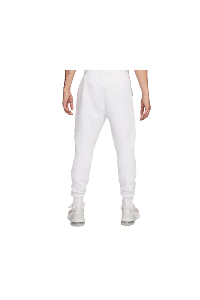 Erkek Günlük Eşofman Altı M Nk Tch Flc Jggr FB8002-051 Beyaz Beyaz - M