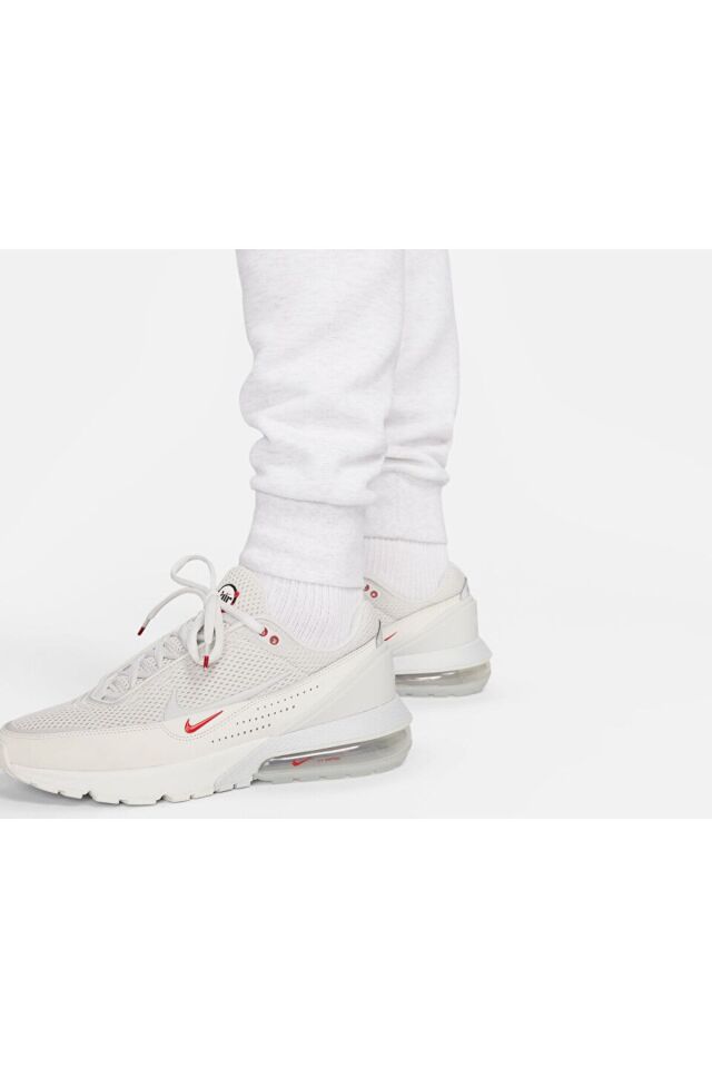 Erkek Günlük Eşofman Altı M Nk Tch Flc Jggr FB8002-051 Beyaz Beyaz - M