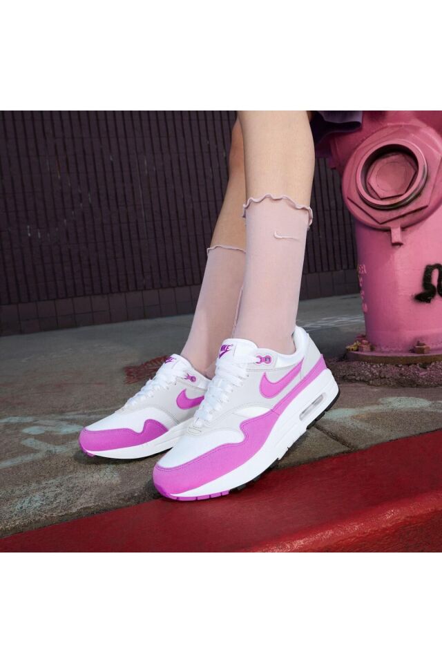 Air Max 1 Pink Sneaker Kadın Ayakkabı DZ2628-001 Görseldeki Renk - 38,5