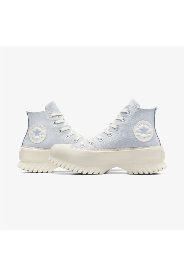 Chuck Taylor All Star Lugged 2.0 Platform Mixed Material Kadın Mavi Sneaker MAVİ - 39