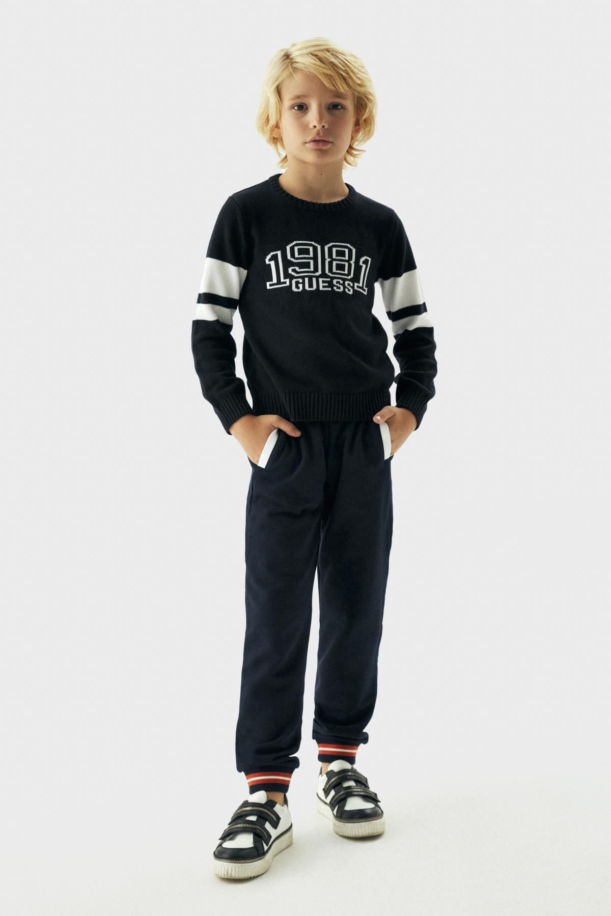 Bg Store Erkek Çocuk Lacivert Kazak 23pfwglyr00