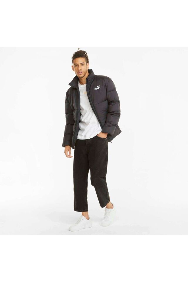 ESS+ Eco Puffer Jacket Puma Black - M