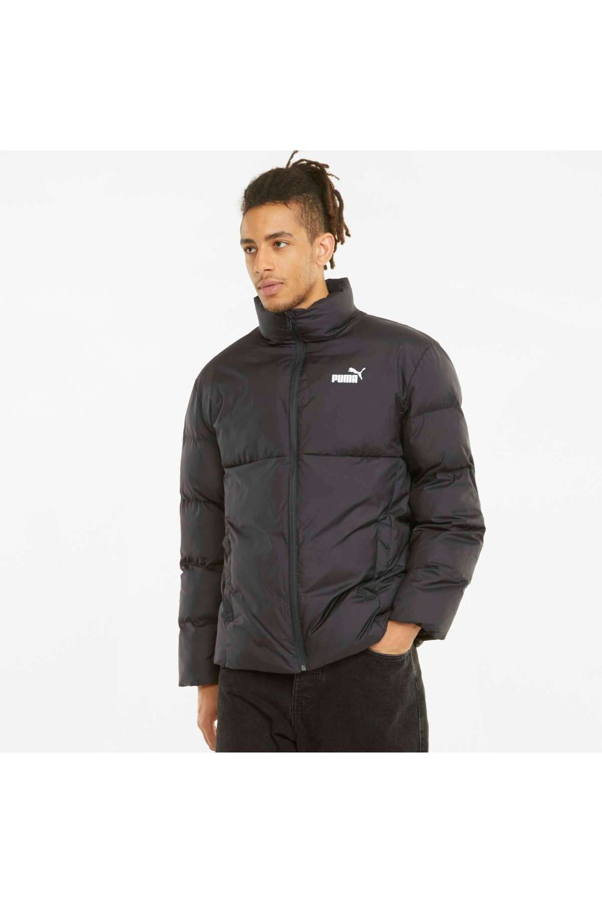 ESS+ Eco Puffer Jacket Puma Black - M