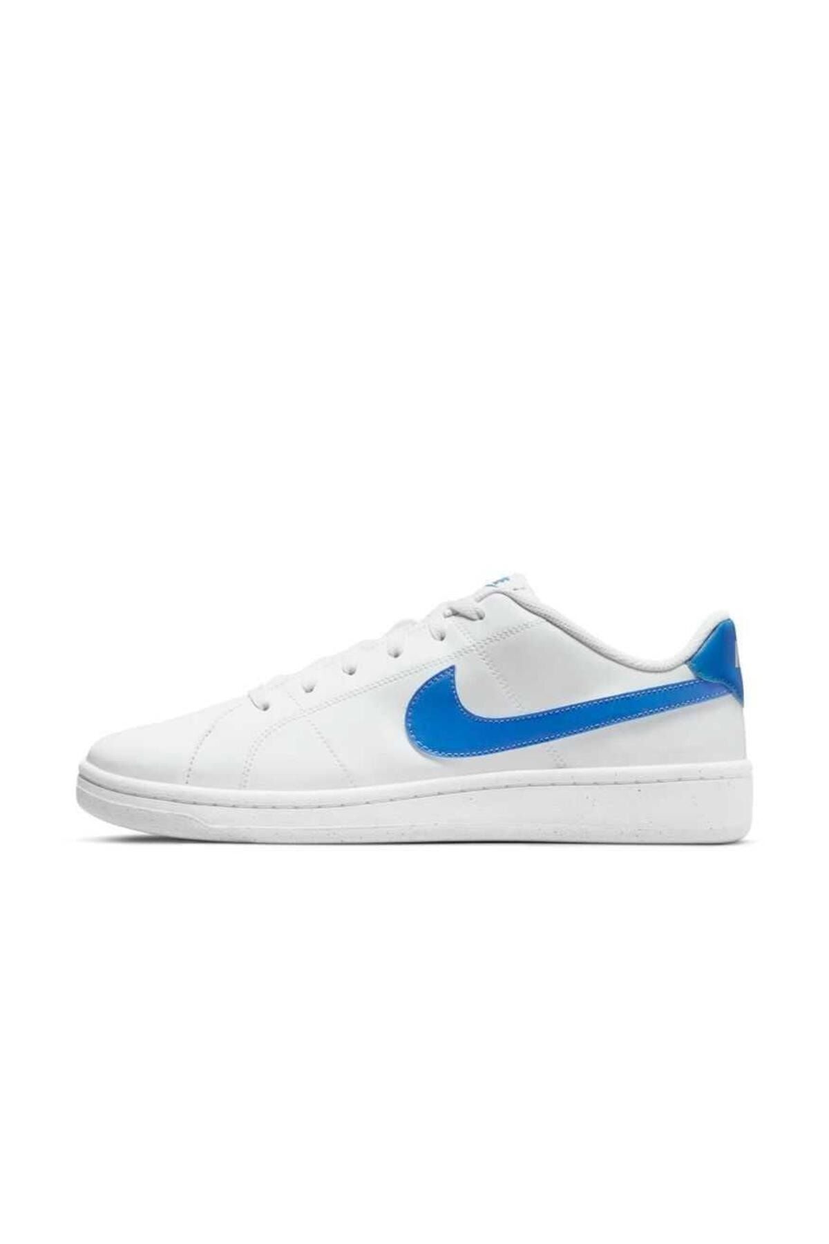 NİKE Court Royale 2 Next Nature Erkek Sneaker BEYAZ MAVİ Ayakkabı DH3160 103