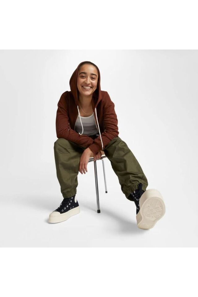 Chuck Taylor All Star Modern Lift Platform Canvas Kadın Sneaker Siyah - 38