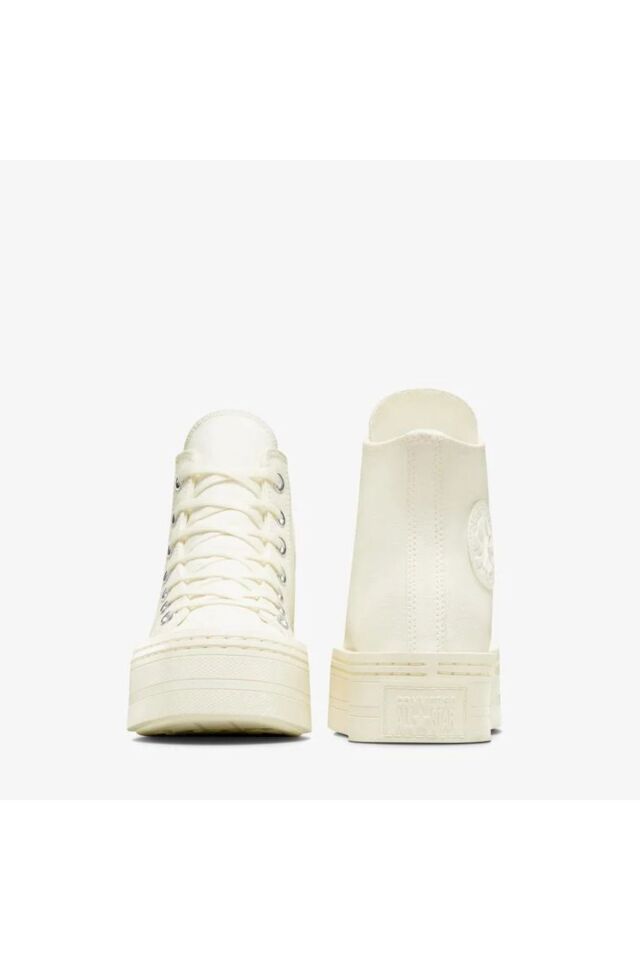 Chuck Taylor All Star Modern Lift Platform Canvas Kadın Sneaker Krem - 36,5