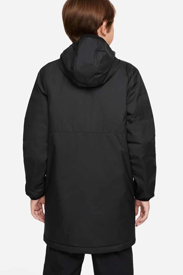 Çocuk Mont Parka Çocuk Mont Cw6158--010-sıyah Siyah - 10-12 Yaş