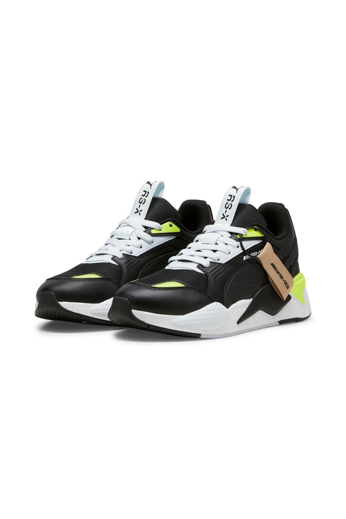 Amg Rs-x T Erkek Sneaker PUMA Black-Electric Lime - 44