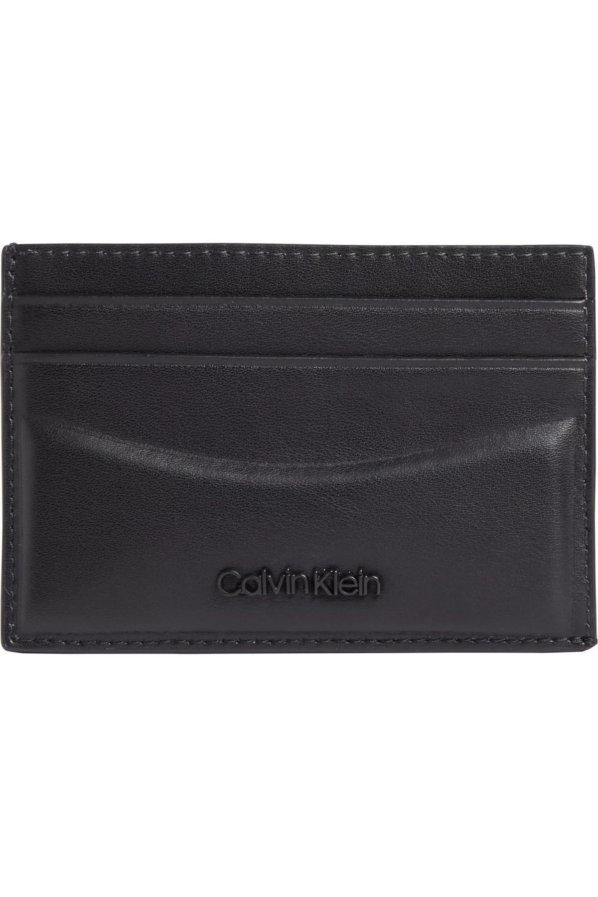 Erkek Marka Logolu Deri Günlük Kullanım Siyah Cüzdan K50K511691-BEH Siyah