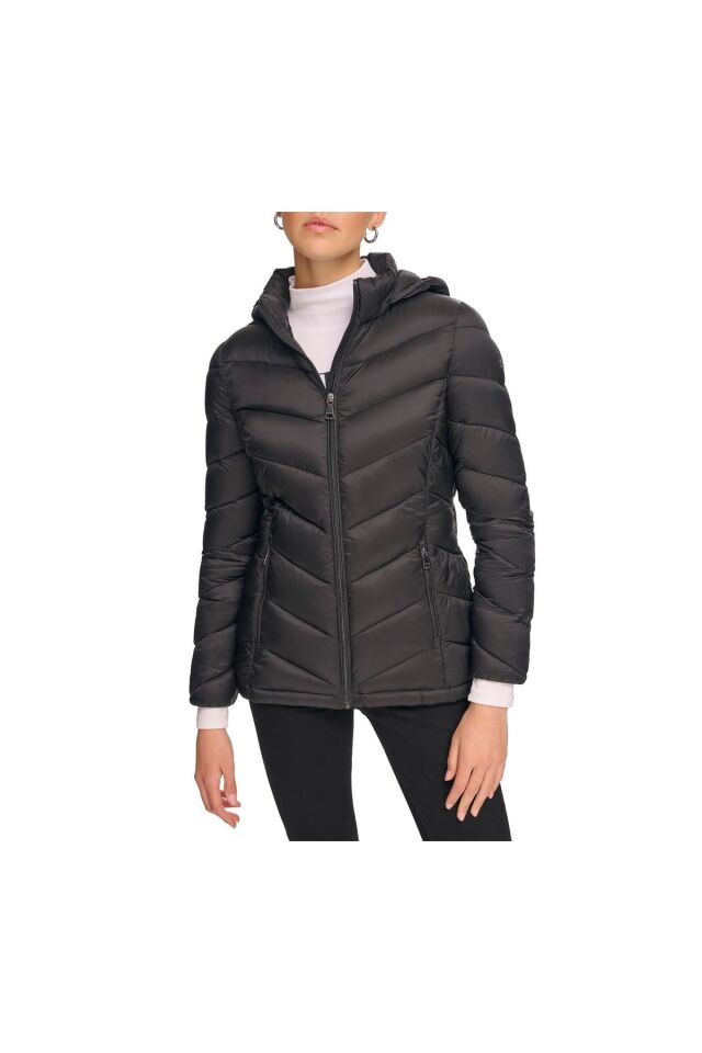 Kadın Mont Cw302485-blk SİYAH - XS