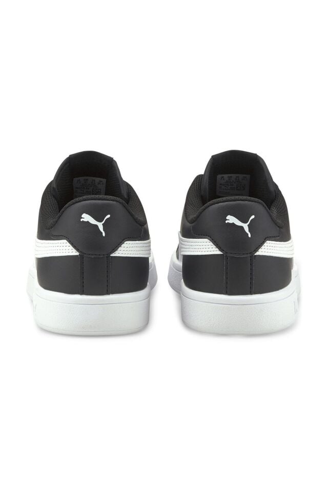 SMASH V2 L Siyah BEYAZ Unisex Deri Sneaker 100323982