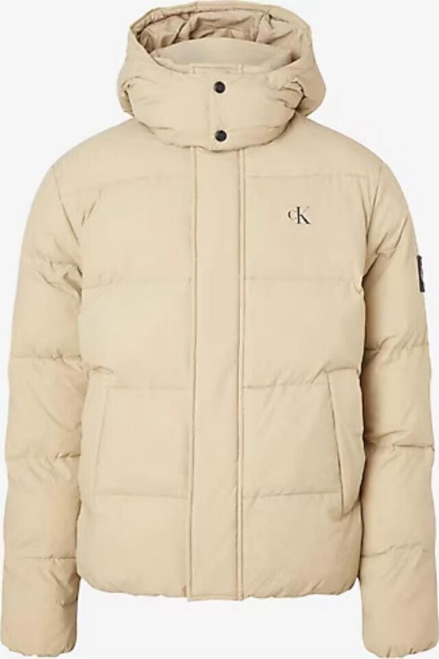 JACKET ESSENTIALS NON DOWN LOGO REGULAR FIT FOR MEN BEJ-KREM - XL