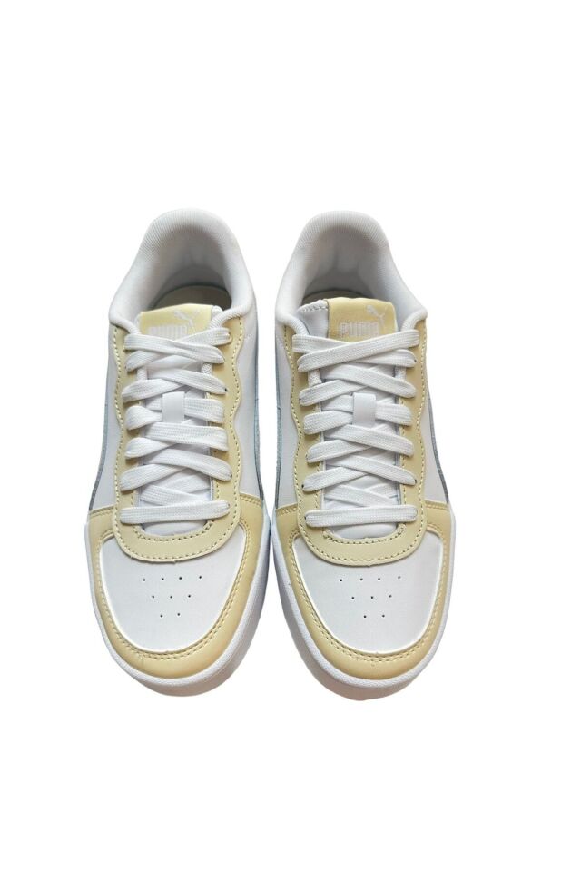 Skye White-Creme Kadın Sneaker Ayakkabı 374764-19 beyaz - 36