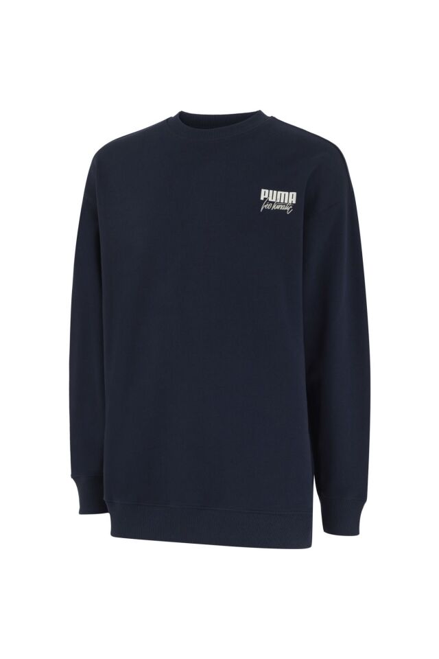 Istanbul Crew Erkek Sweatshirt Lacivert - M