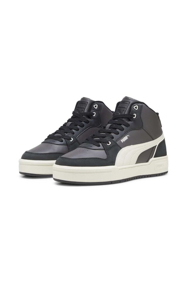 CA Pro MID Lux Ayakkabı PUMA Black-Dark Coal-Vapor Gra - 40,5