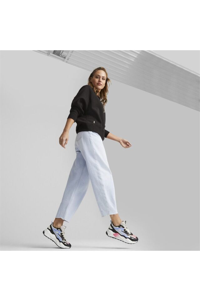 RS-X Efekt Muted MARTIANS Sneaker Kadın Warm White-PUMA Black-Intense - 39