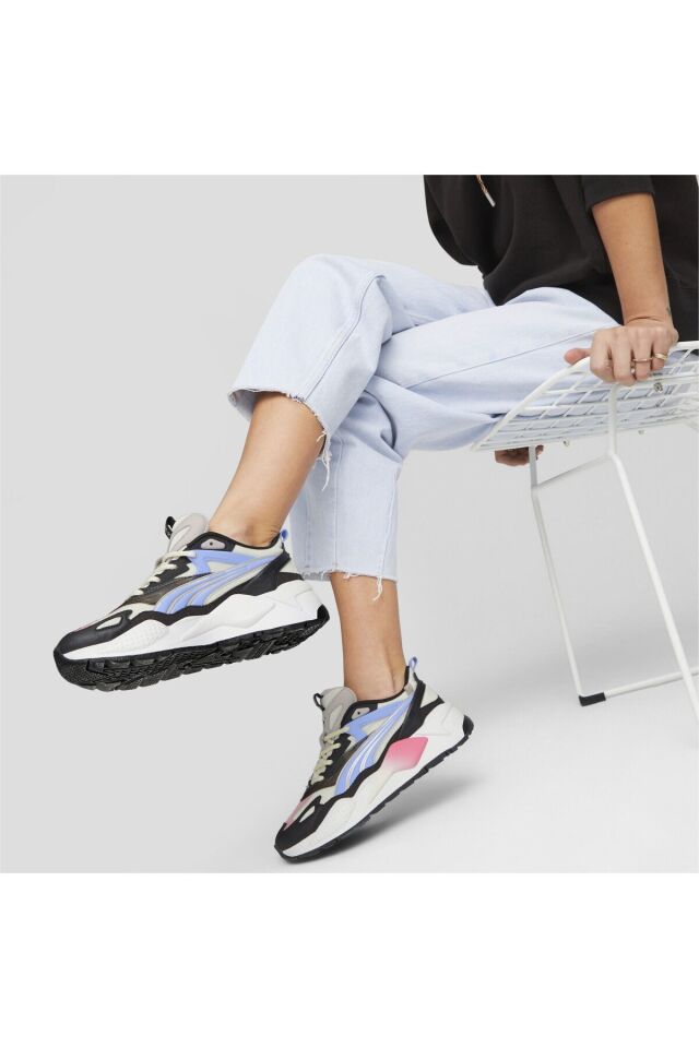 RS-X Efekt Muted MARTIANS Sneaker Kadın Warm White-PUMA Black-Intense - 39