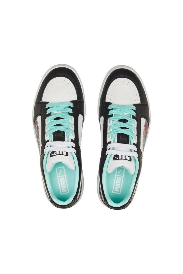 SLIPSTREAM Lo B.T.W. Kadın Sneaker PUMA White-PUMA Black-Mint - 40