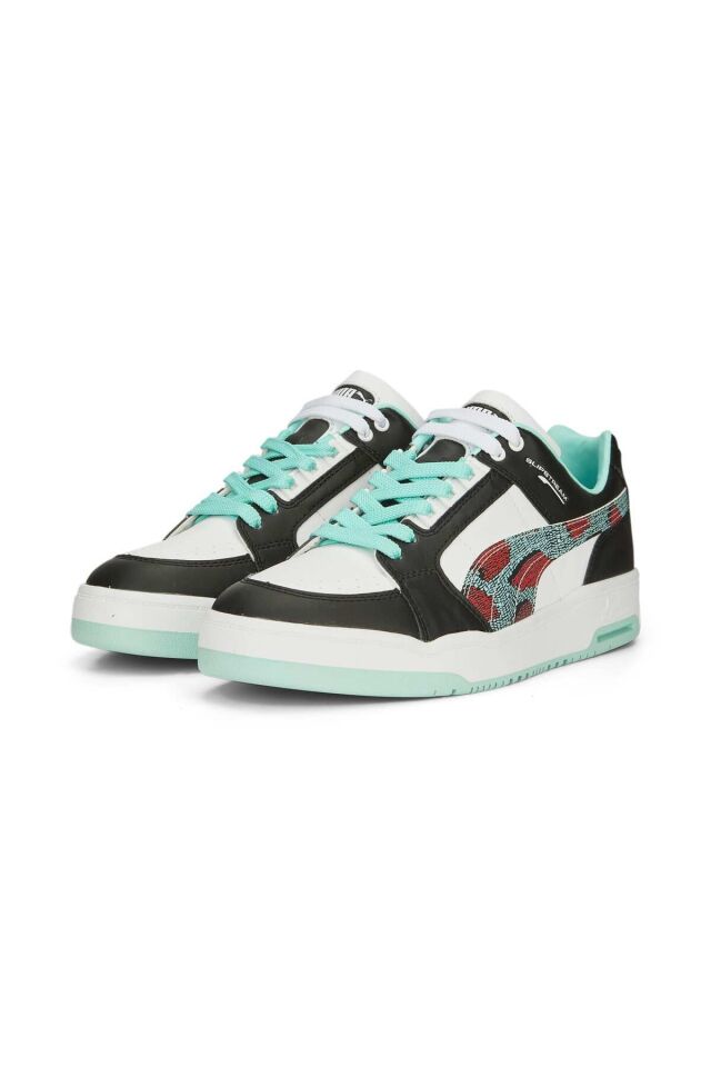 SLIPSTREAM Lo B.T.W. Kadın Sneaker PUMA White-PUMA Black-Mint - 40