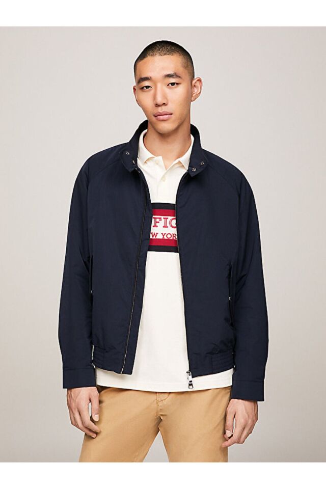 Dc Padded Harrington Bomber Ceket Creek Blue - L