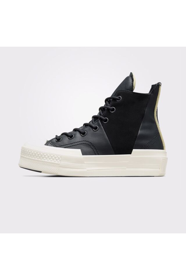 Chuck 70 Plus Mixed Material Unisex Siyah Sneaker